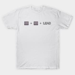 ctrl+alt+lead T-Shirt